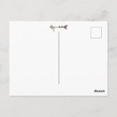 Tribal Tipi, Vossen en Hartpijl Boho Dank u Briefkaart (Achterkant)