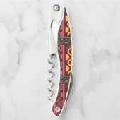 Tribal traditioneel patroon kurkentrekker (Voorkant)