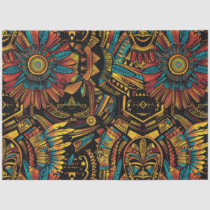 Tribal Turquoise "Aztec Dream" Gift Tissue Tissuepapier