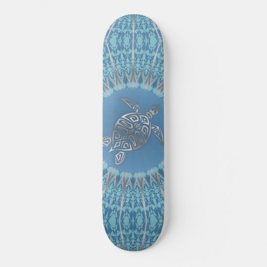 Tribal Turtle Mandala | kust Skateboard (Voorkant)