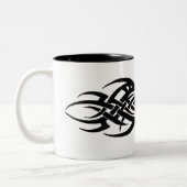 Tribal Tweekleurige Koffiemok (Links)