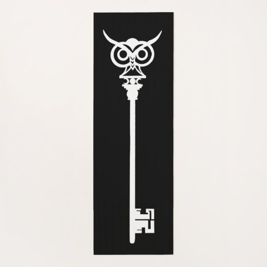 Tribal Uil Skelet Key Yogamat (Achterkant)