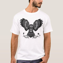 Tribal Uil T-shirt