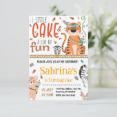 Tribal verjaardagsuitnodiging kaart (Staand voorkant)