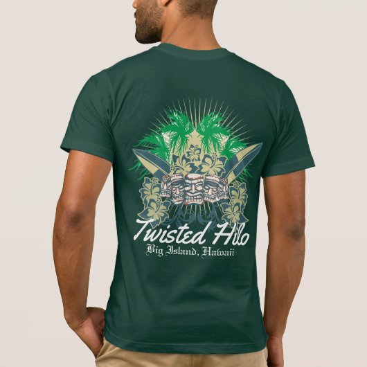 TRIBAL VERT DE HILO TSHIRT (Dos)