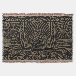 Tribal Vibe Throw Blanket Deken