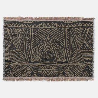 Tribal Vibe Throw Blanket Deken