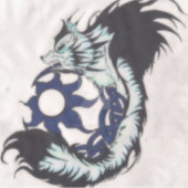 Tribal Viking Wolf Laptop Decal Sticker (Voorkant)