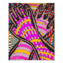 Tribal vingerafdrukken afdrukken afdrukken afdrukk