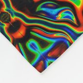 Tribal Vision Psychedelic Pattern Fleece Blanket (Hoek)