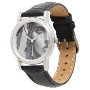 Tribal Warrior Horloge