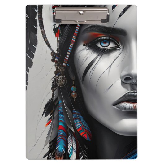 Tribal Warrior Klembord (Voorkant)