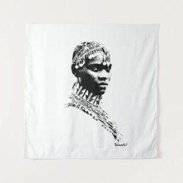 Tribal Weddenschap Wandkleed