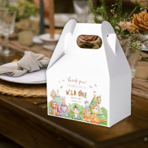 Tribal Wild One Safari Woodland Verjaardag