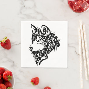 Tribal Wolf Servet