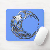 Tribal Wolf - Shaded Muismat (Met muis)