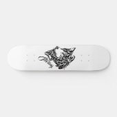Tribal Wolf Skateboard (Horizontaal)