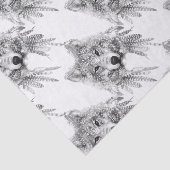 Tribal Wolf Spirit Tissuepapier (Detail)