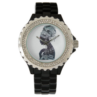 Tribal Women Design Horloge