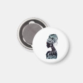 Tribal Women Magneet (Voorkant / Achterkant)