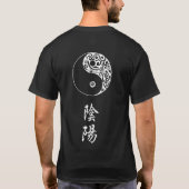 Tribal Yin Yang T-shirt (Achterkant)
