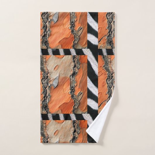 Tribal Zebra d'Afrique (Serviette à main)