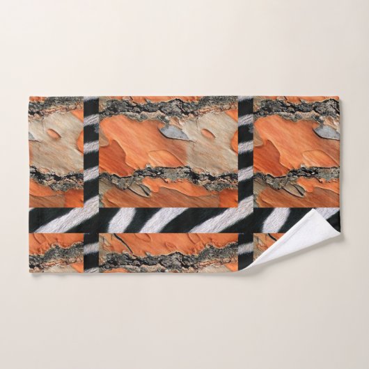 Tribal Zebra d'Afrique (Serviette à main)