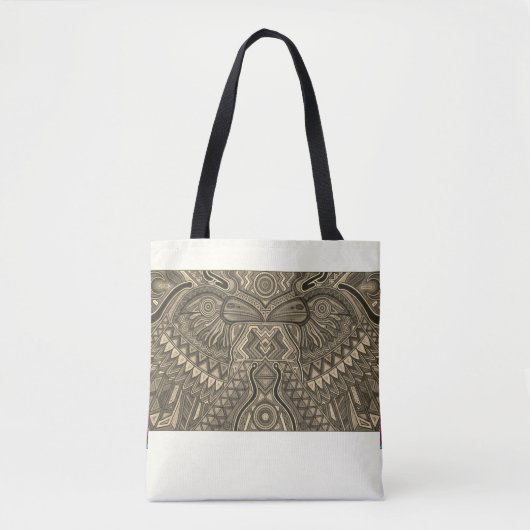 Tribale Adelaar Kunst Tas (Voorkant)