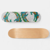 Tribale Alligator Art Skateboard (Horizontaal)