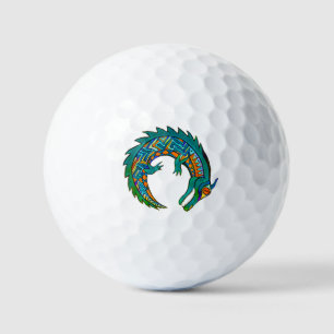 Tribale Alligator Kunst Golfballen