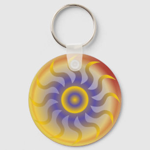 Tribale amulet sleutelhanger