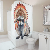 tribale bandiet douchegordijn (In situ)