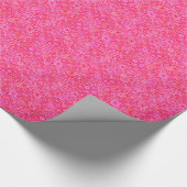 Tribale batik - schaduwen van fuchsia roze cadeaupapier (Hoek)