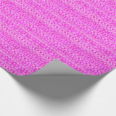 Tribale batik - schaduwen van orchidee en violet cadeaupapier (Hoek)