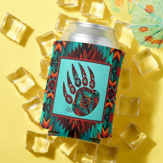 Tribale Beer Paw-Koelbox Blikjeskoeler (Insitu Zomer)