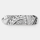 Tribale beweging skateboard (Horizontaal)