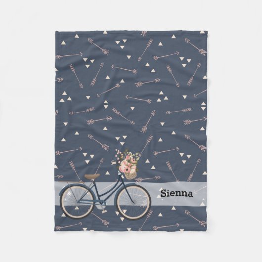 tribale Bike Fleece Deken (Voorkant)