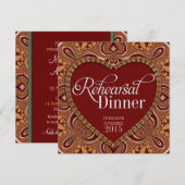 Tribale Bohemen repetities Kaart (Voorkant / Achterkant)