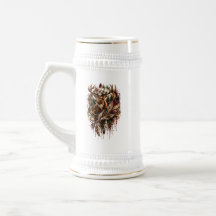 Tribale Boho Herten, Dromend van Herten
