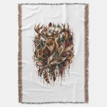 Tribale Boho Herten, Dromend van Herten