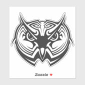 Tribale Dierenvogel Uilen Sticker (Vel)