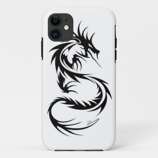 tribale drakentelefoon Case-Mate iPhone case (Achterkant)