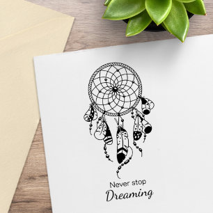 Tribale Dreamcatcher Boho Rubberstempel