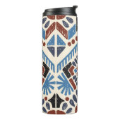 Tribale etnisch. handtekening thermosbeker (Gedraaid links)