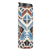 Tribale etnisch. handtekening thermosbeker (Geroteerd rechts)