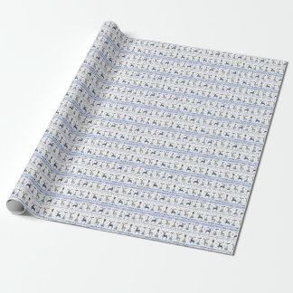Tribale etnische dieren, droomvanger, naadloos. cadeaupapier