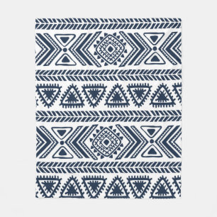 Tribale  etnische naadloos fleece deken