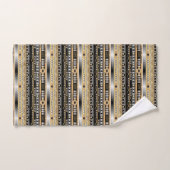 Tribale, etnische, sieraden bad handdoek (Handdoek)