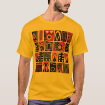 Tribale geometrische patroon