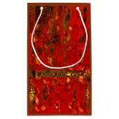 "Tribale gloed" (Small) Gift Bag Klein Cadeauzakje (Achterkant)